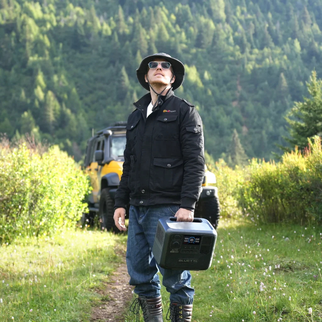 BLUETTI AC70 Portable Power Station 1,000W 768Wh